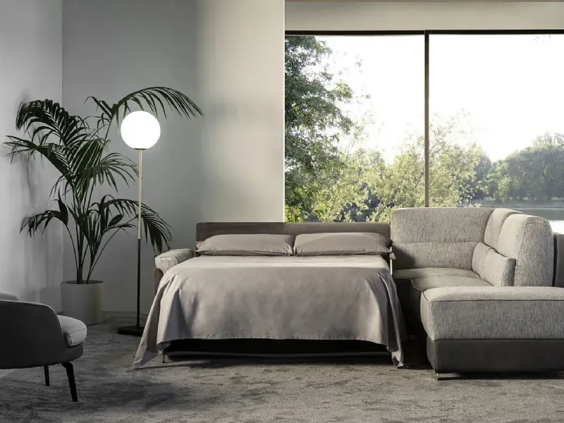 Divano a letto matrimoniale Dallas di Bemade