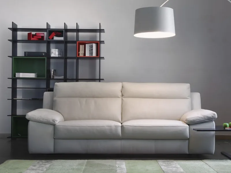 divano letto in pelle Taylor Calia Italia