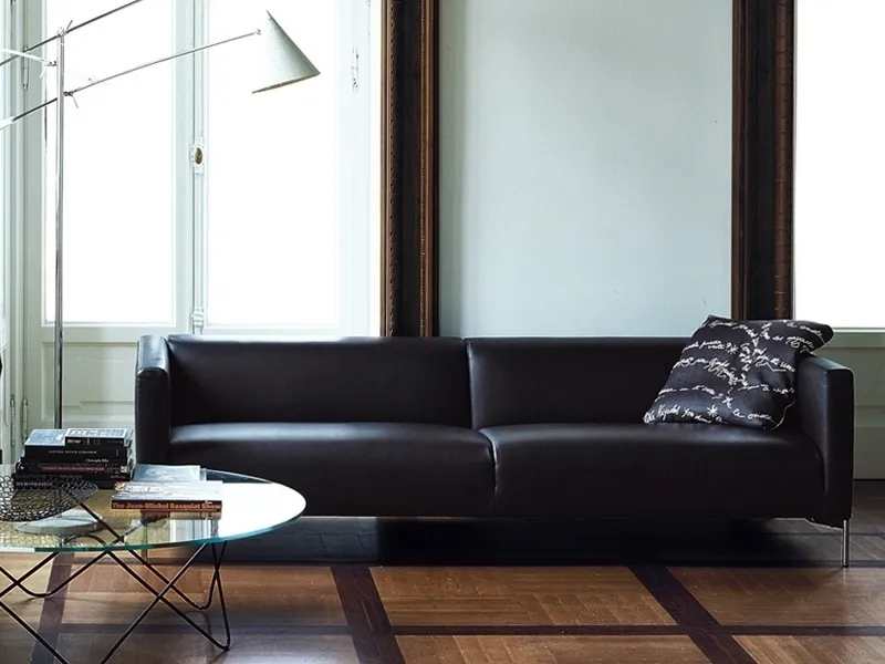 Divano classico in pelle Living divani