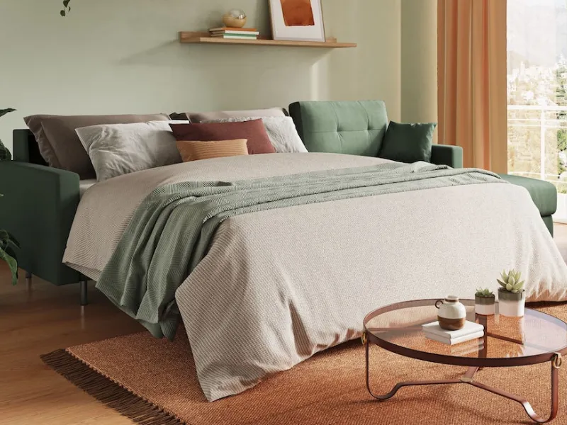 Divano letto Megan aperto