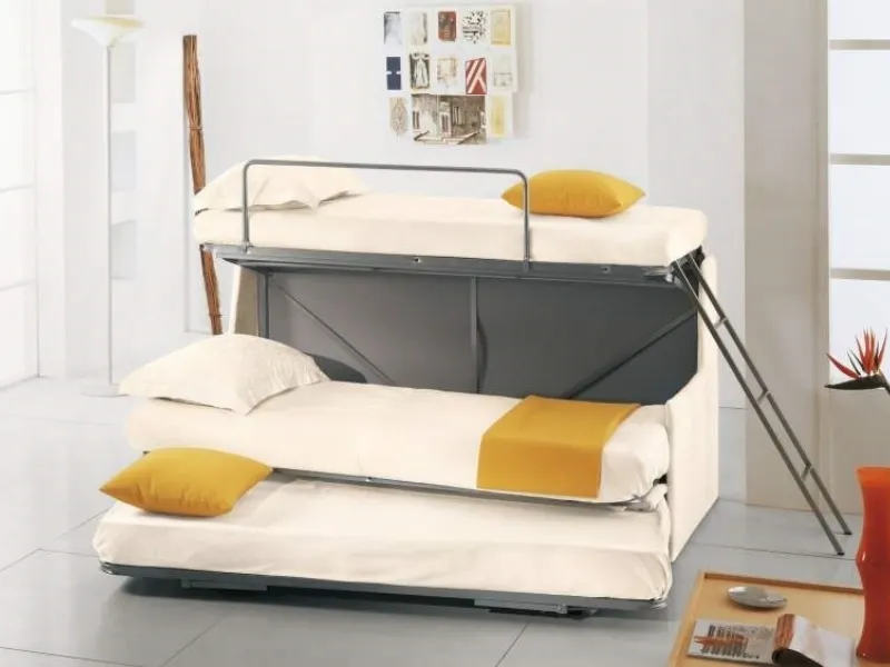 Divano letto a castello 3 posti modello Sidney