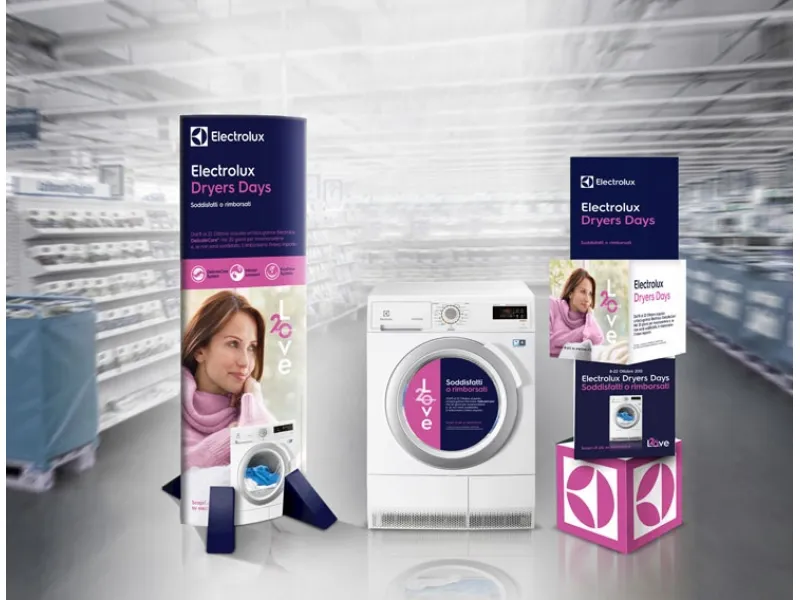 promozione electrolux  Dryers Days