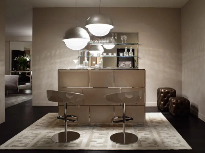 Angolo bar elegante e moderno