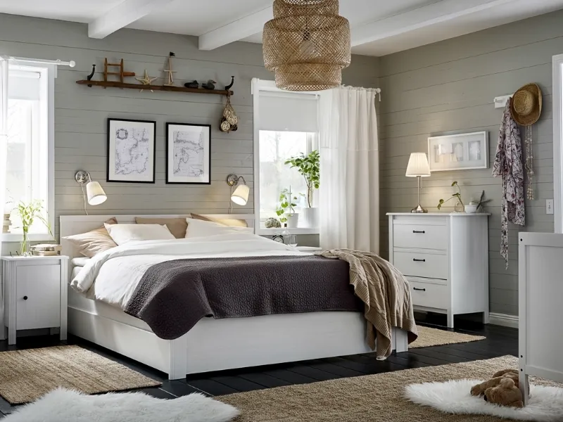 Ikea ambiente cara da letto ficus