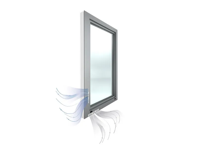 Internorm, Finestra con I Tec ventilazione VMC