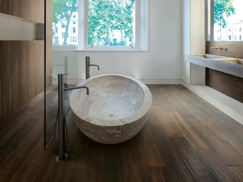 Pavimento finto parquet