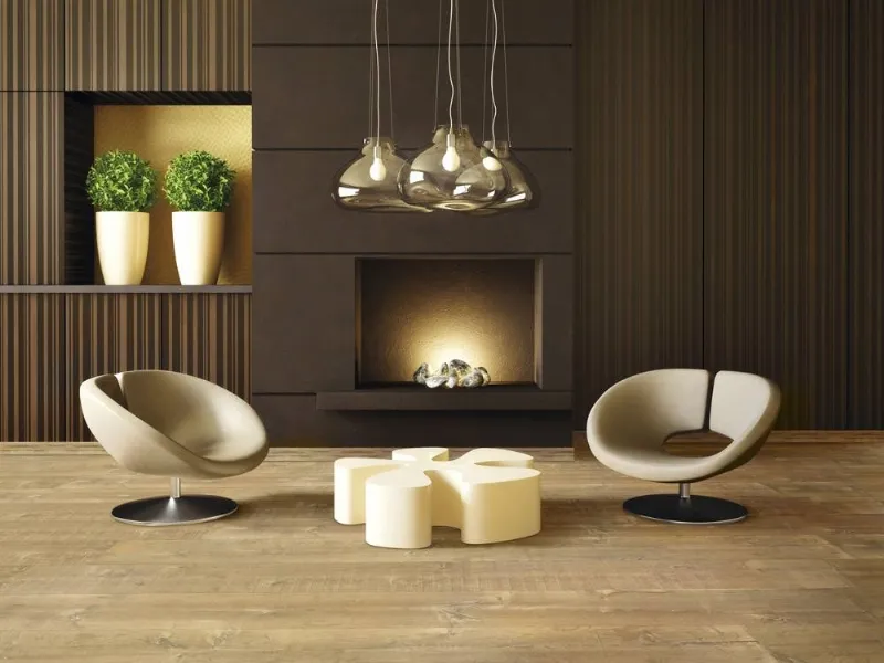 Pavimento finto parquet