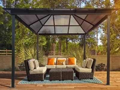 Gazebo in ferro