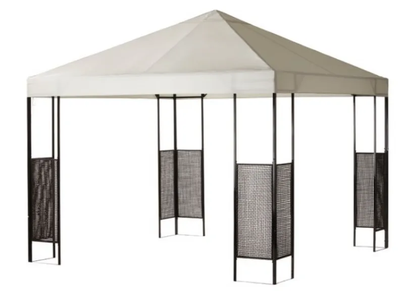 Gazebo in acciaio Ikea