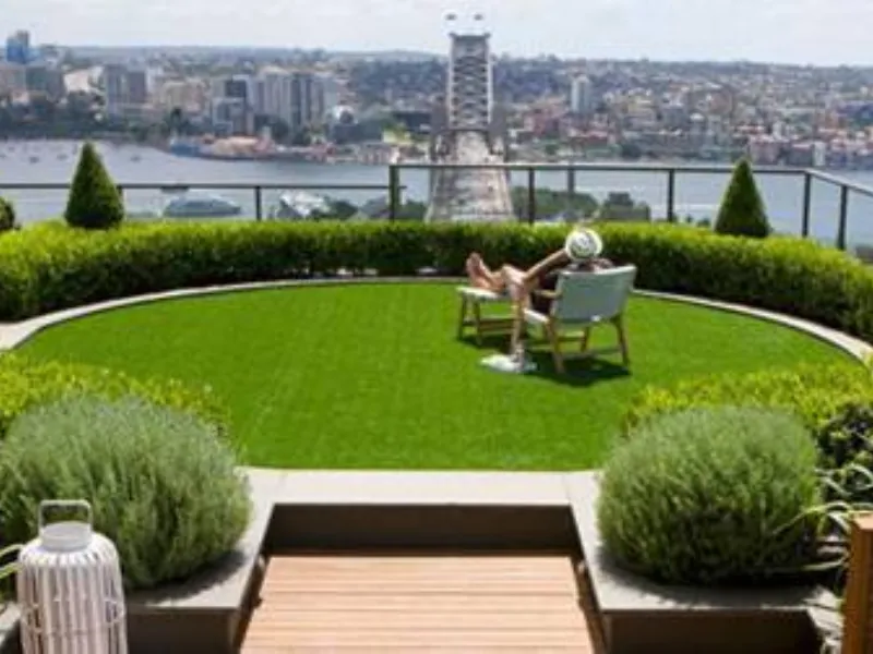 Esempio di giardino pensile