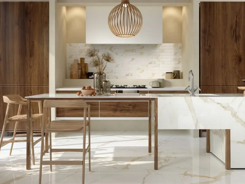 Gres porcellanato della collezione Scultorea di Marca Corona