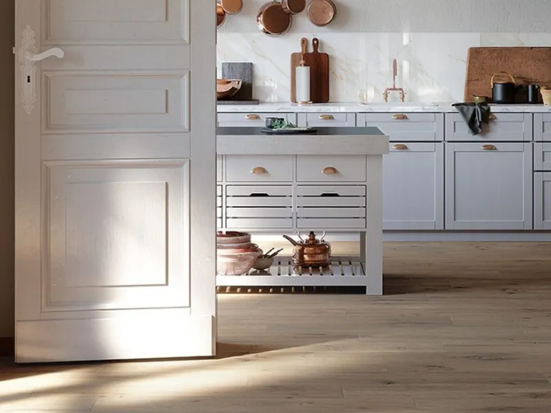 Collezione Roots effetto legno di Fap Ceramiche