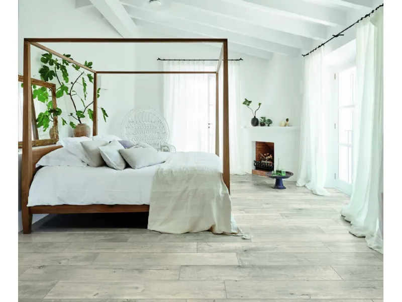 Gres porcellanato della collezione Treverkstage di Marazzi