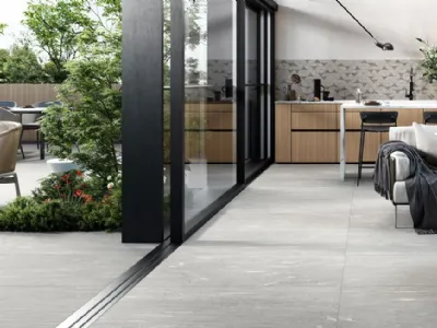 Valesertal Stone, piastrelle infinta pietra di Ceramica Rondine