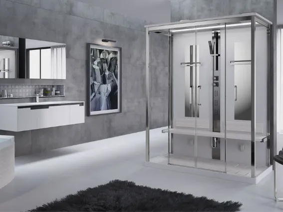 Box doccia multifunzione Nexis Dual di Novellini