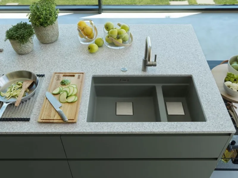 Lavello della collezione Kubus by Franke