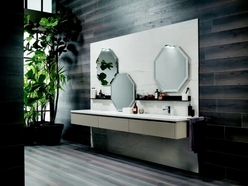 Mobiletti bagno con cassetti