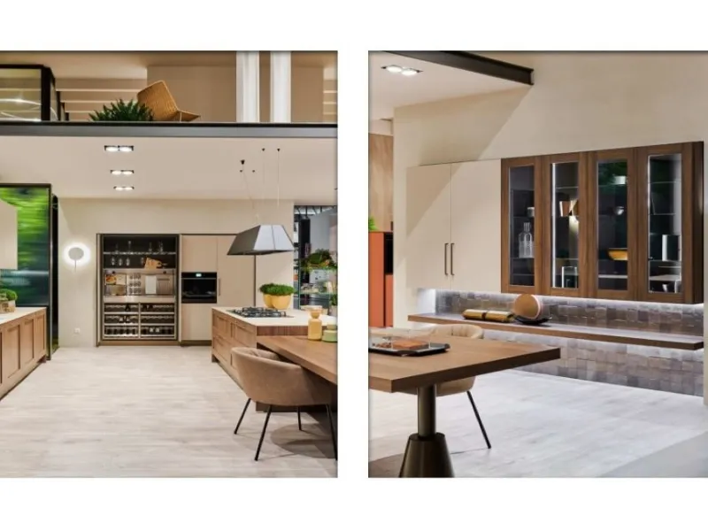 City viene proposta in abbinamento con Infinity di Stosa Cucine