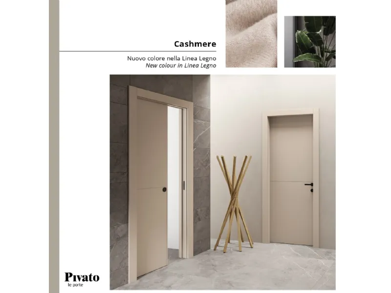 Pivato, nuovo colore Cashmere