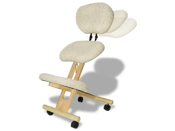 Seduta e schienale regolabili per la sedia ergonomica Cinius