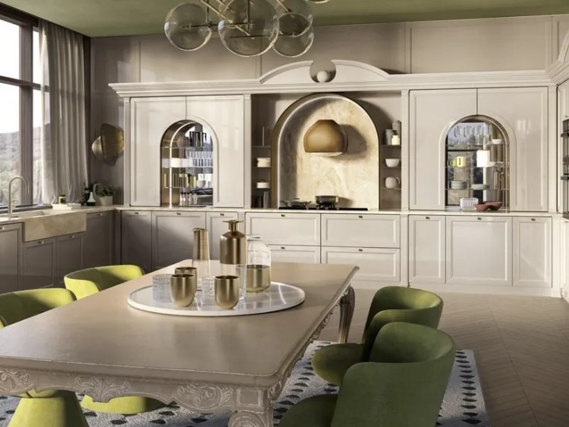 La cucina Zenzero della gamma TORNABUONI ATELIER by Andrea Fanfani, lusso su misura