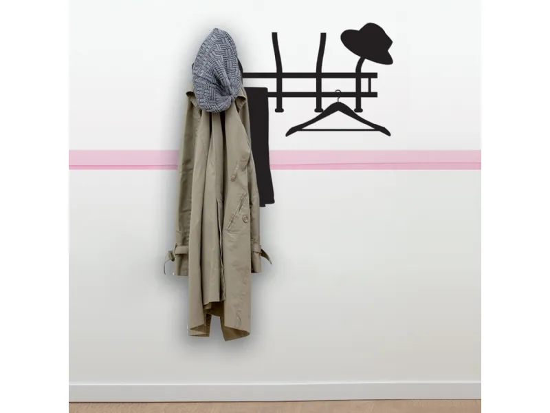 Wall Stickers con appendiabiti