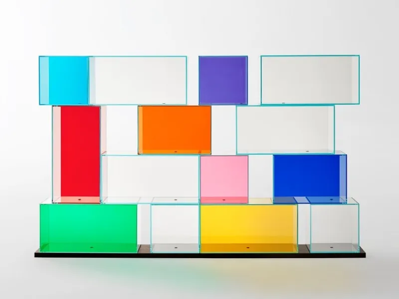 libreria modulare Quantum glas italia