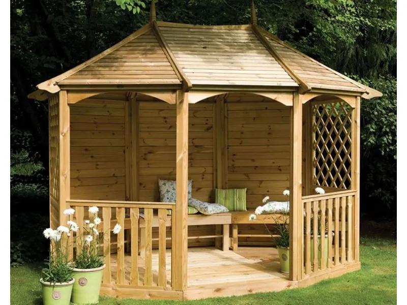 Gazebo fai da te legno