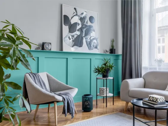 Aqua Fiesta e Whirlwide sono i colori scelti da Glidden per la casa 2021
