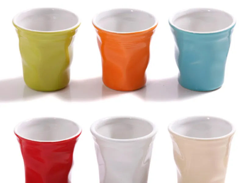 bicchierini colorati finta plastica