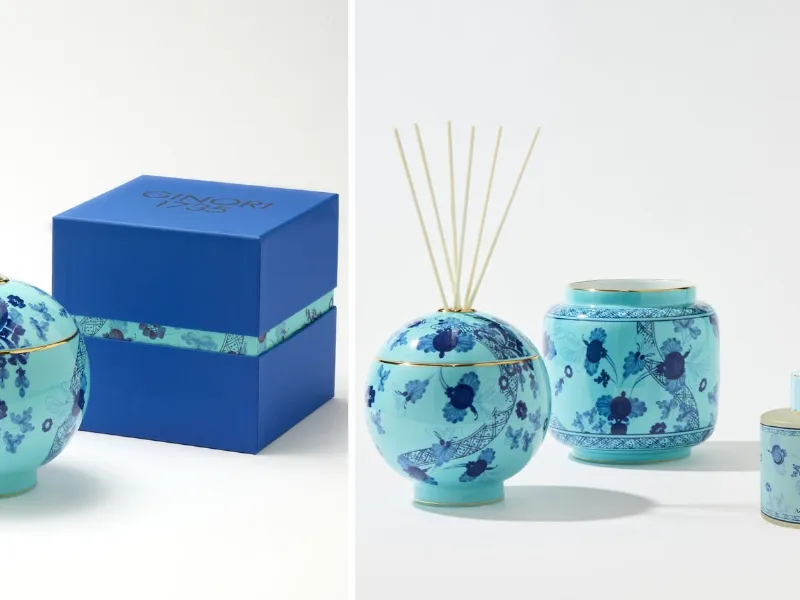 Vaso porta Diffusore Iris di Ginori 1735