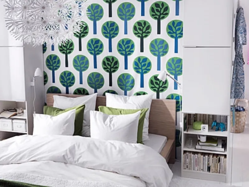 camera da letto country da Ikea