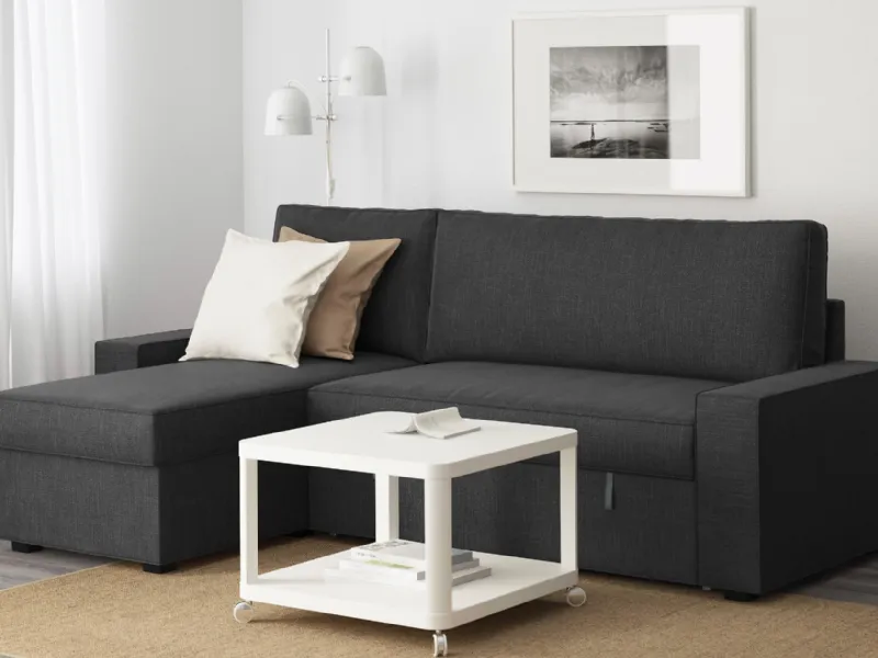 Divano letto tre posti Ikea
