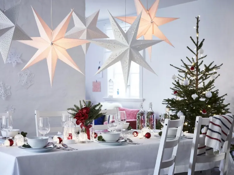 La tavola di Natale Ikea