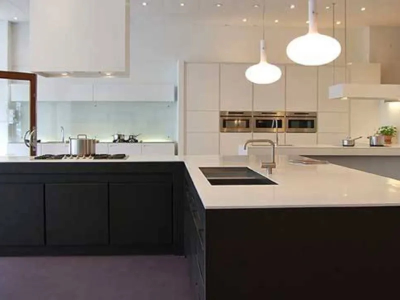 Illuminazione di un cucina moderna