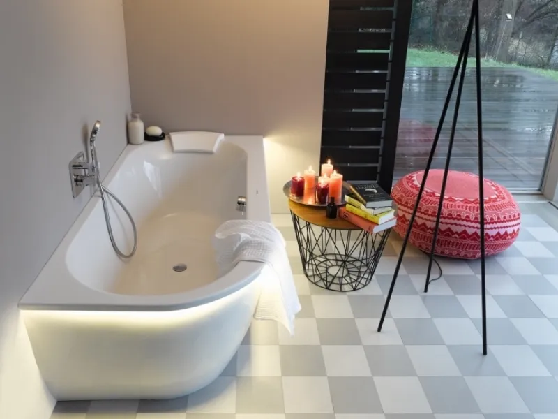 La vasca da bagno della nuova collezione Darling New di Duravit