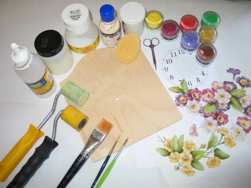 decoupage pittorico