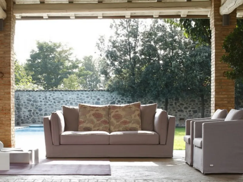 Salotto stile country chic