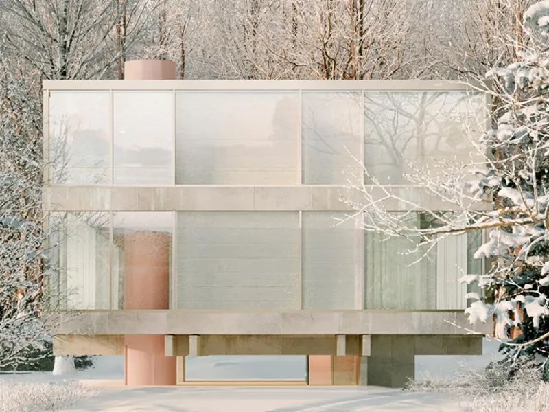 Winter House, progettata da Andrés Reisinger e Alba de la Fuente