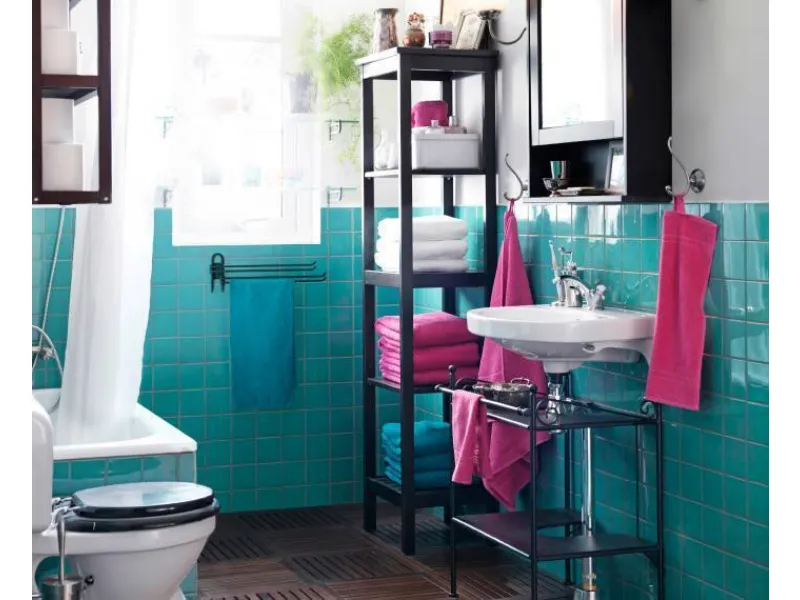 Un po' di colore per trasformare il vostro bagno