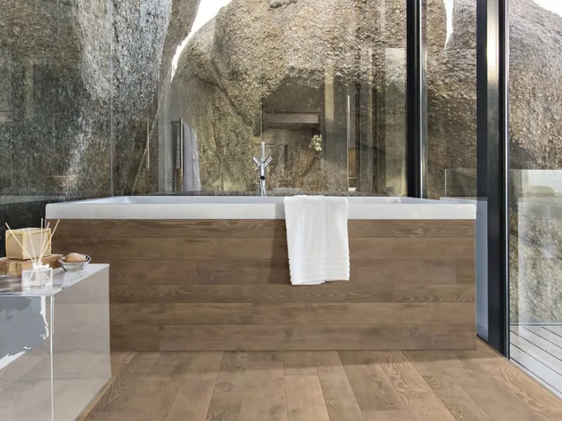 Parquet in rovere grigio canapa della collezione Antico Asolo di CP Parquet