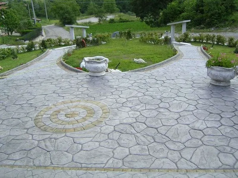 pavimento stampato