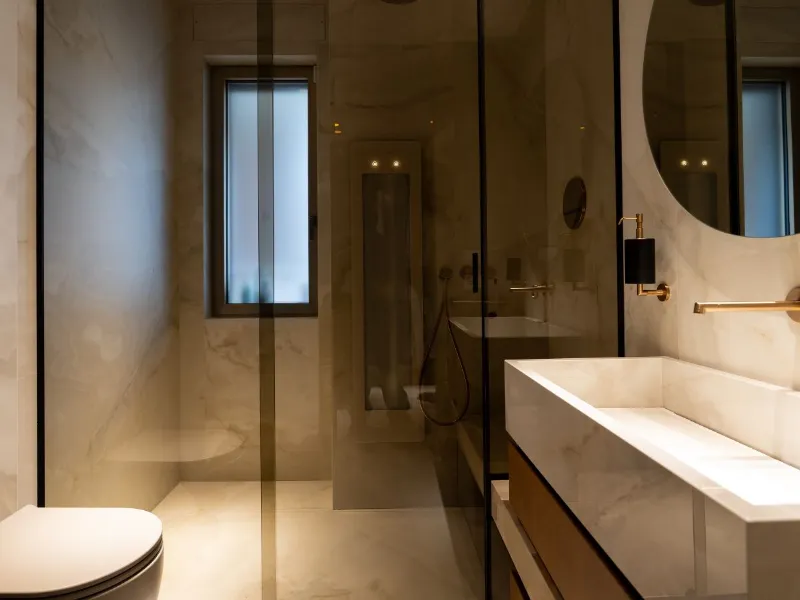 Lavabo in pietra naturale