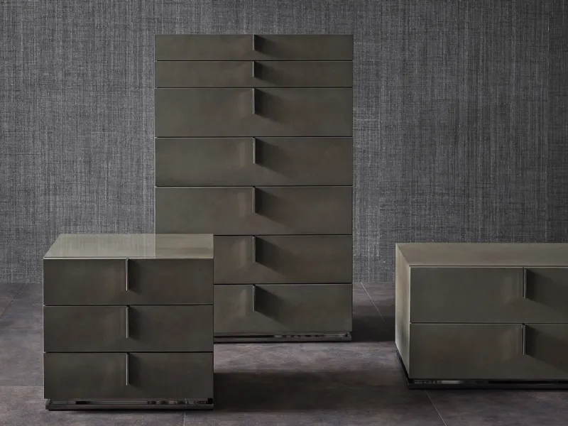 Cassettiera settimino minimalista Ari di Flou