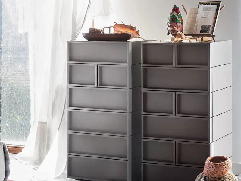 Cassettiera settimino Cube System di Novamobili