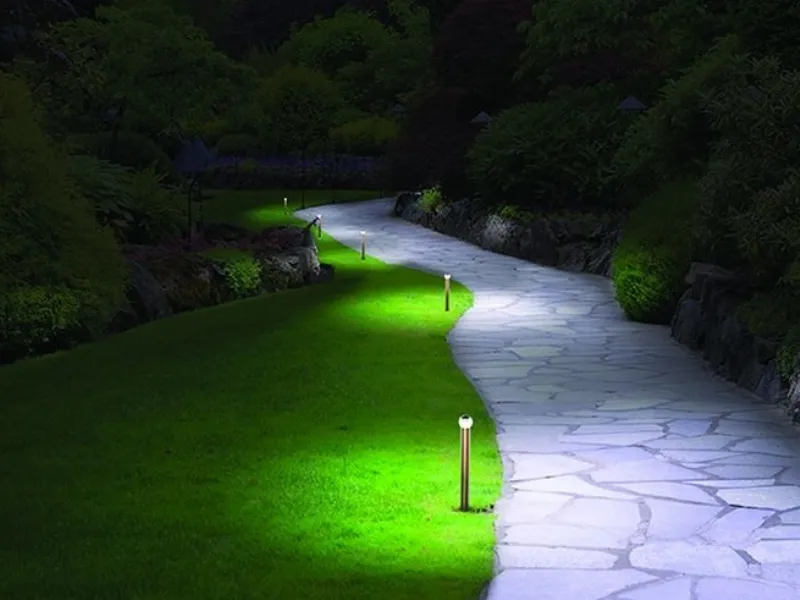 Come illuminare il giardino