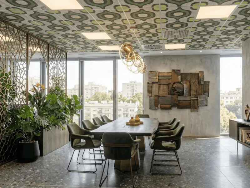 Sky-Tile - CO 141 Pattern Vintage: pannelli in lana di roccia Saint Gobain