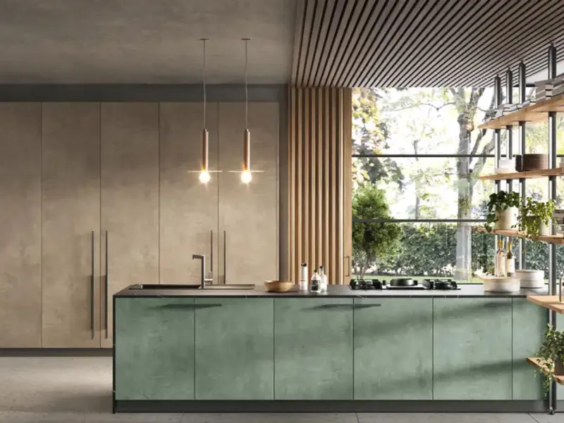 Moretti Compact - Cucina con isola College