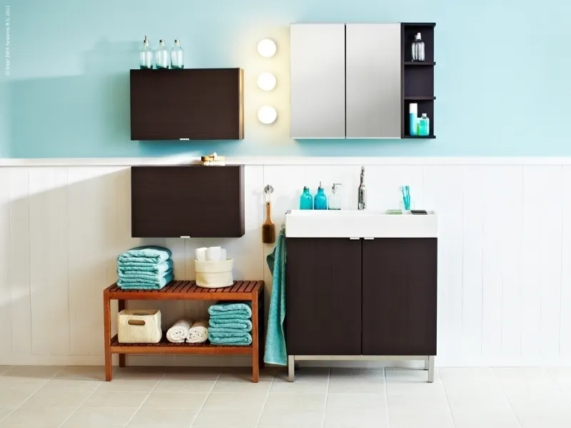 Organizzazione bagno Ikea