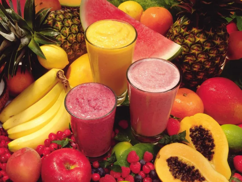 frullati e frutta